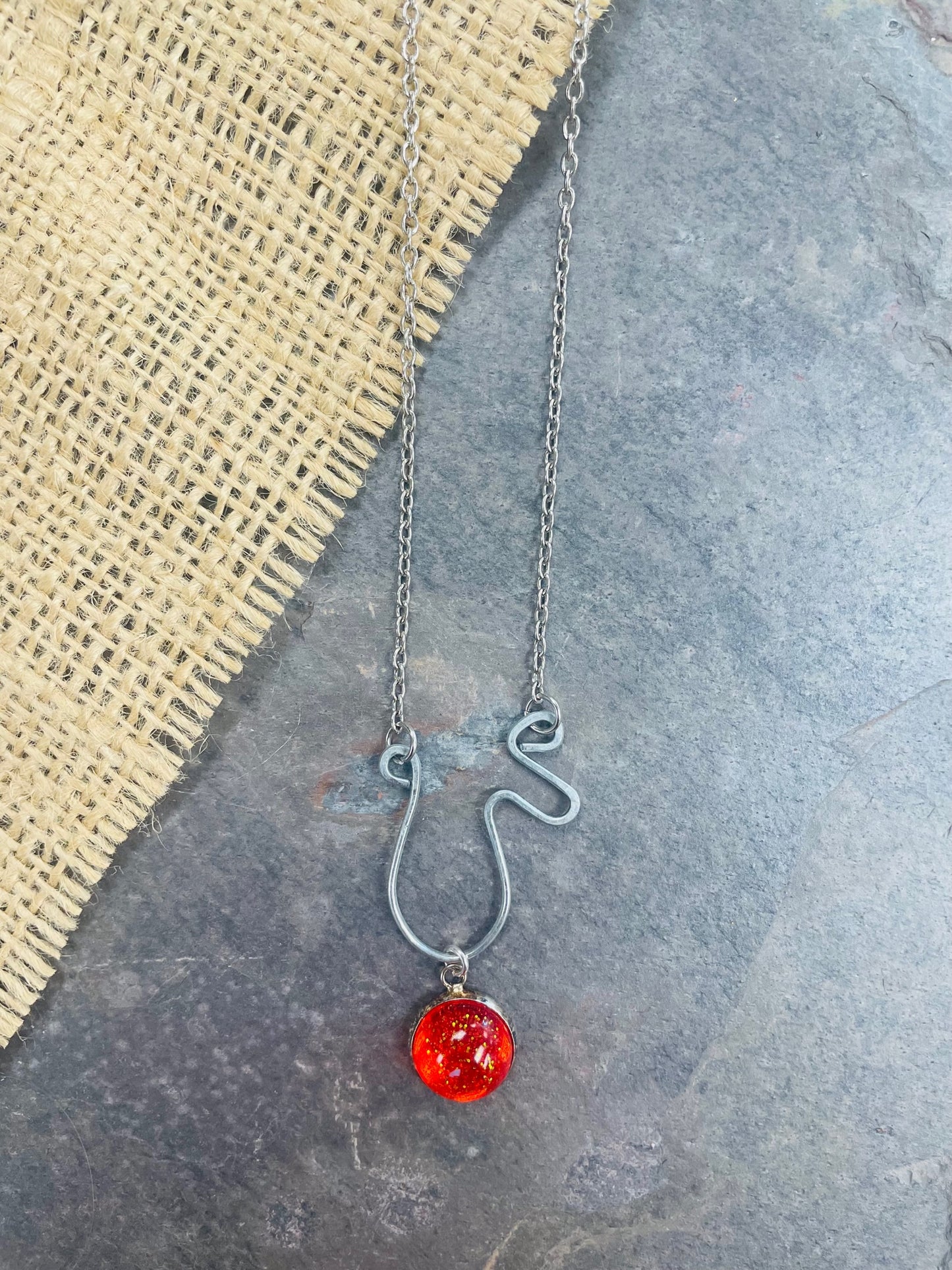 Squiggle Necklaces