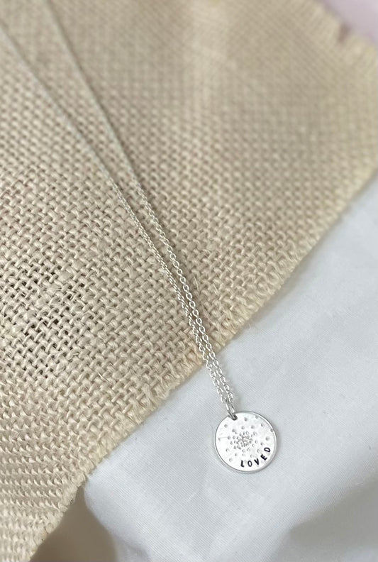 Christina Kober Designs mini coin necklace